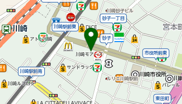 みずほ証券株式会社川崎支店の地図画像