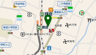 ベリテ鎌倉店の地図画像