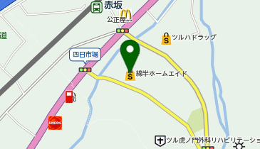 綿半ホームエイド都留店の地図画像