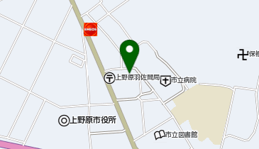 共創未来上野原薬局の地図画像