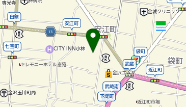 エムザスカイパーキングの地図画像