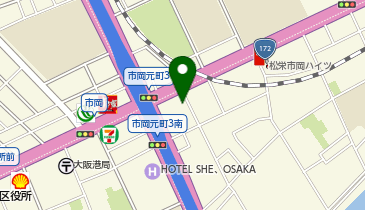 PETHOUSEluluの地図画像