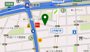 美容室ベルエポックの地図画像