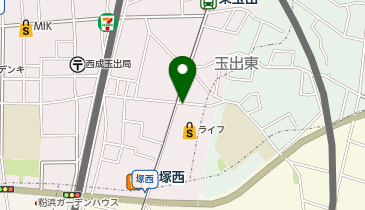 PBスポーツクラブの地図画像