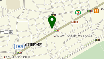ロックワークオレンジ 十三店の地図画像