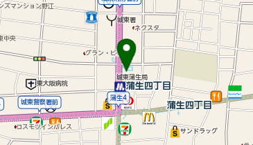 ラウンジフォルテの地図画像