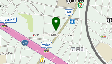 ハートスマイル堺東の地図画像