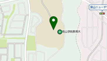 桃山学院教育大学の地図画像
