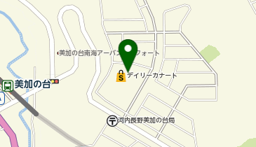 イセヅドライデイリーカナート美加の台店の地図画像