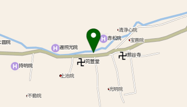 高野山平野清椒庵の地図画像