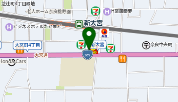 イセヅドライ 阪奈店の地図画像