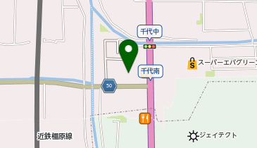 100円ショップセリア田原本店の地図画像