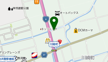 LOWS長浜店の地図画像