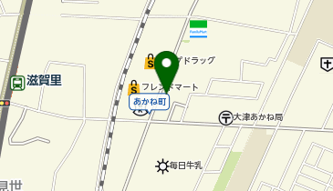 ミライク唐崎教室の地図画像