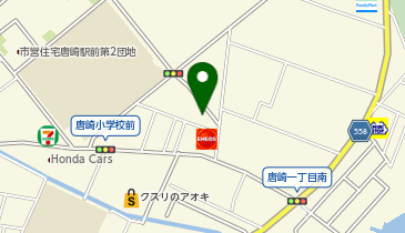 ジャパンスタディツアーの地図画像