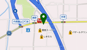 クリーニングコーヨー丹南店の地図画像