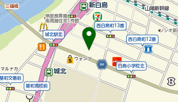 大進創寫舘白島本店の地図画像