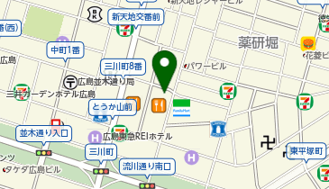 ホルモンテンゴクの地図画像