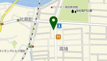 あいほん屋 高知本店の地図画像