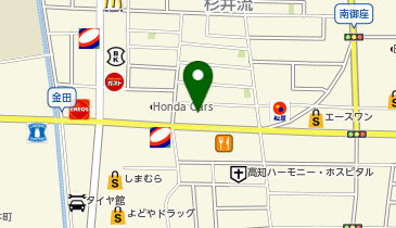 アップル高知の地図画像