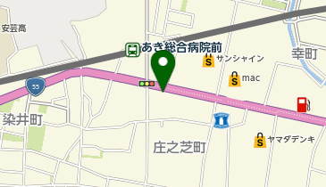 有限会社アフラック募集代理店山本保険サービス安芸店の地図画像