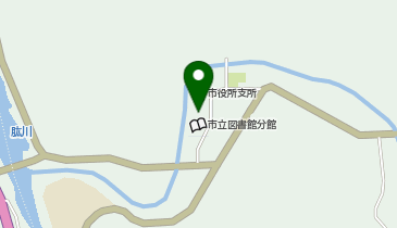 大洲市 肱川公民館の地図画像