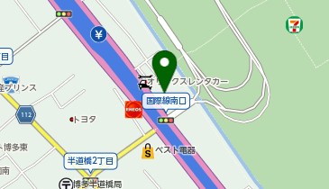 ミスターパーキング国際線店の地図画像