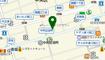 古着屋JAM福岡店の地図画像