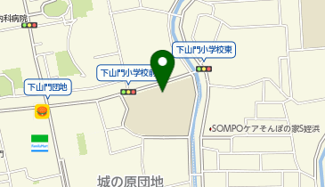 下山門小放課後児童クラブの地図画像