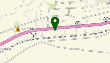 なかの鍼灸整骨院用勺院の地図画像