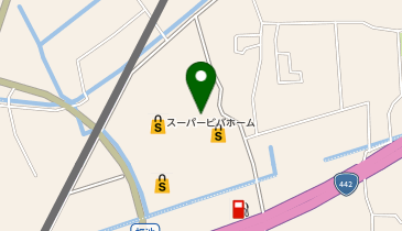 わいわいファーム大木店の地図画像