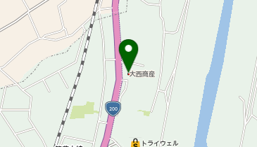 大西商産の地図画像