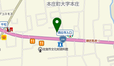 からふく佐賀店の地図画像