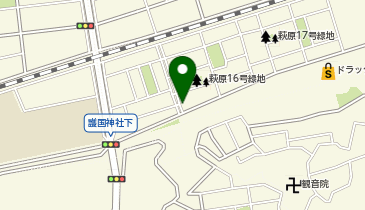 古美術ひがしの地図画像