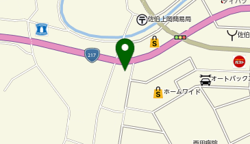 新車市場佐伯コスモタウン店の地図画像