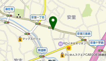 共創未来安里薬局の地図画像