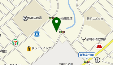 ぱすてる保育園おもろまち園の地図画像