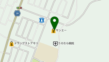 花時なかぐすく店の地図画像