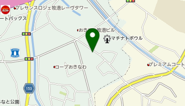 配食のふれ愛 浦添本店の地図画像