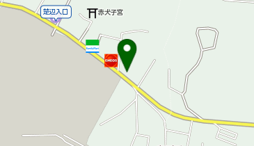 わかな動物病院の地図画像