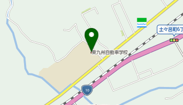 東九州ライフキャリアスクールの地図画像