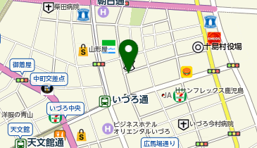 漢方のセオいづろ店の地図画像