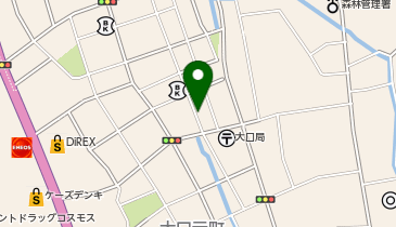 COCO食堂の地図画像