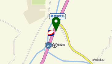 セブンプラザ薩摩店の地図画像