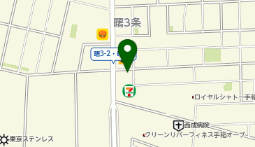 理容昭和館の地図画像