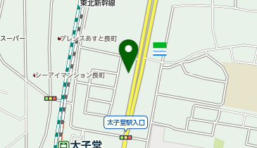 ヒポクラテス脳梗塞リカバリースタジオの地図画像