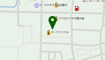 NOVEL富沢店の地図画像