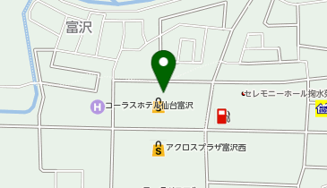 フローリスト花の杜株式会社 富沢店の地図画像