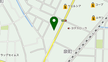 やまなか家酒田店の地図画像