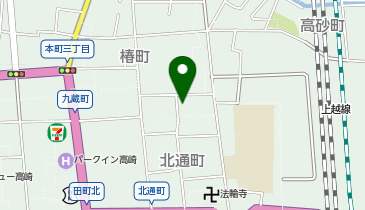 松屋商事株式会社の地図画像